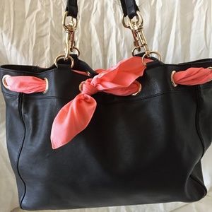 Gucci Black Leather Positano Utility Tote